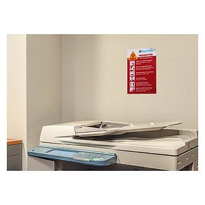 COVID-19 Coronavirus Prevention Custom Warning Sign 5.5”x 8.5” Vinyl Sticker