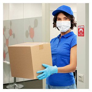 Face Mask Required COVID-19 Coronavirus Prevention Custom Warning Sign 2.5"x4" Hard 60 Mil Styrene C