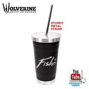 Wolverine 20 oz. Tumbler w/Straw