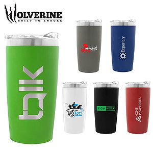Wolverine 20 oz. Powder Coated Wolverine with Copper Lining Tumbler