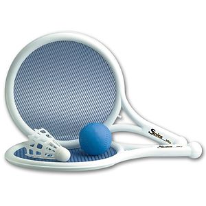 Mesh Paddle, Ball & Birdie Game