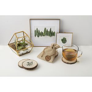 Woodlands Coaster Set