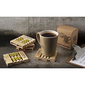 Pallet Coaster 4 Pack