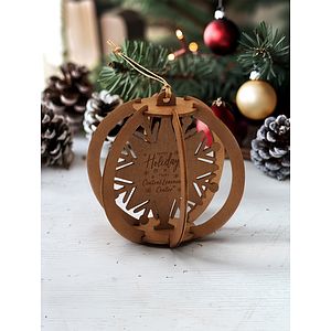 Wood Puzzle Ornament Kit