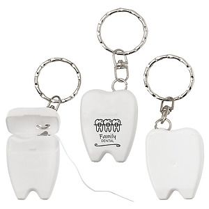 Dental Floss Keytag