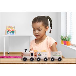 Wooden Train Set