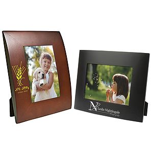 5 x 7 Curved Wood Frame