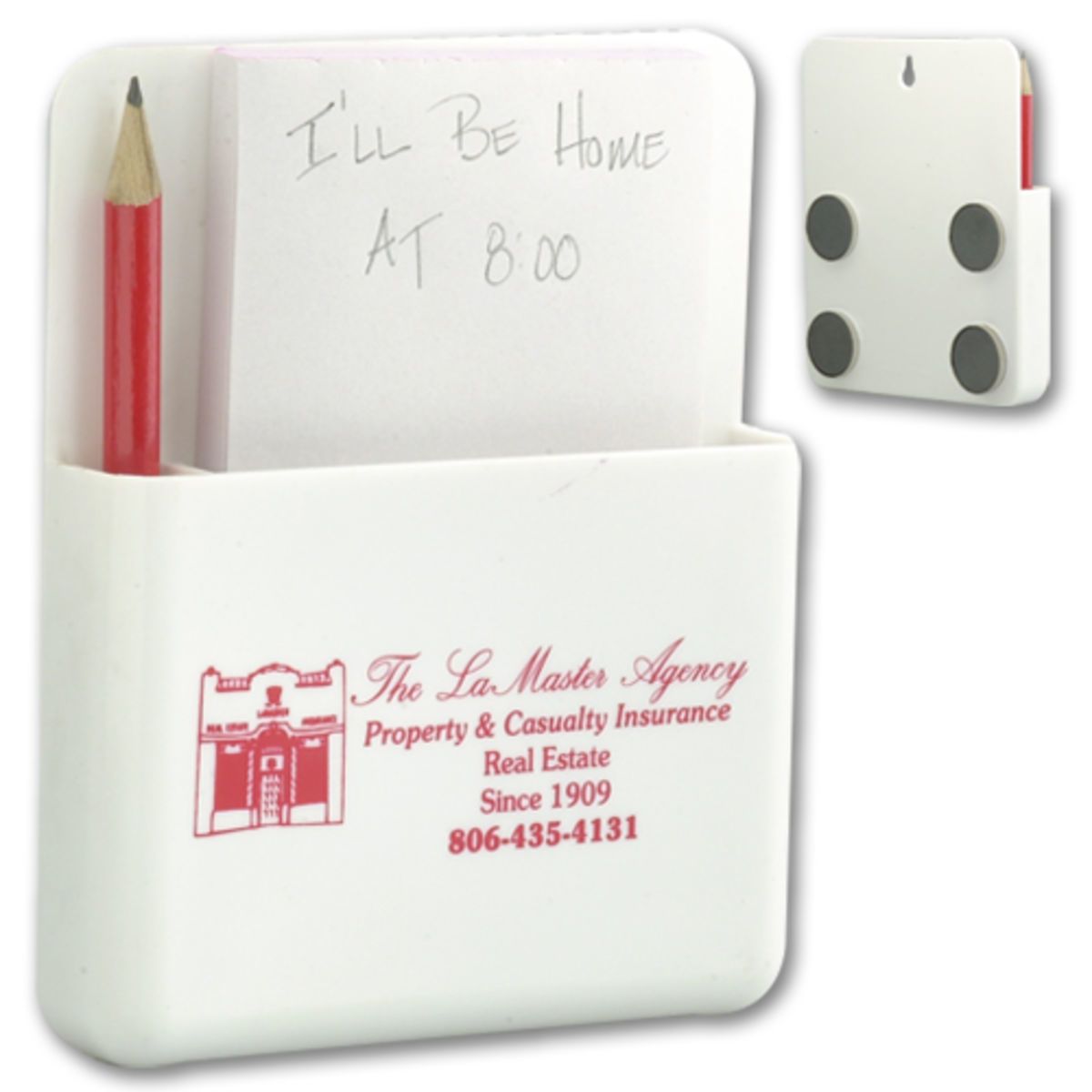 Super Magnetic Memo Holder