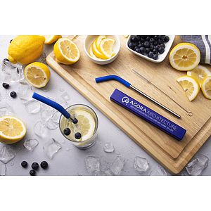 Stainless Steel Metal Straw Set