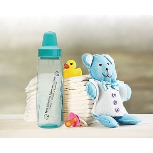 8 oz Assorted Color Evenflo Baby Bottles