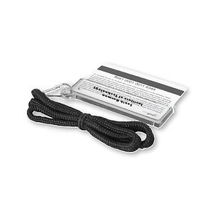 Easy Slide ID Holder w/Lanyard