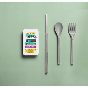 On The Go Reusable Utensil Kit