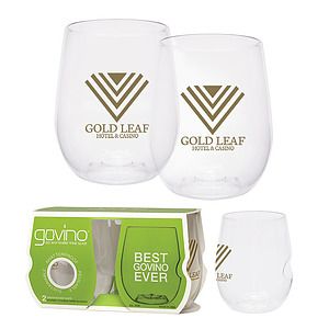 Dishwasher Safe Govino® 12oz Wine/Cocktail Glass 2 Pack