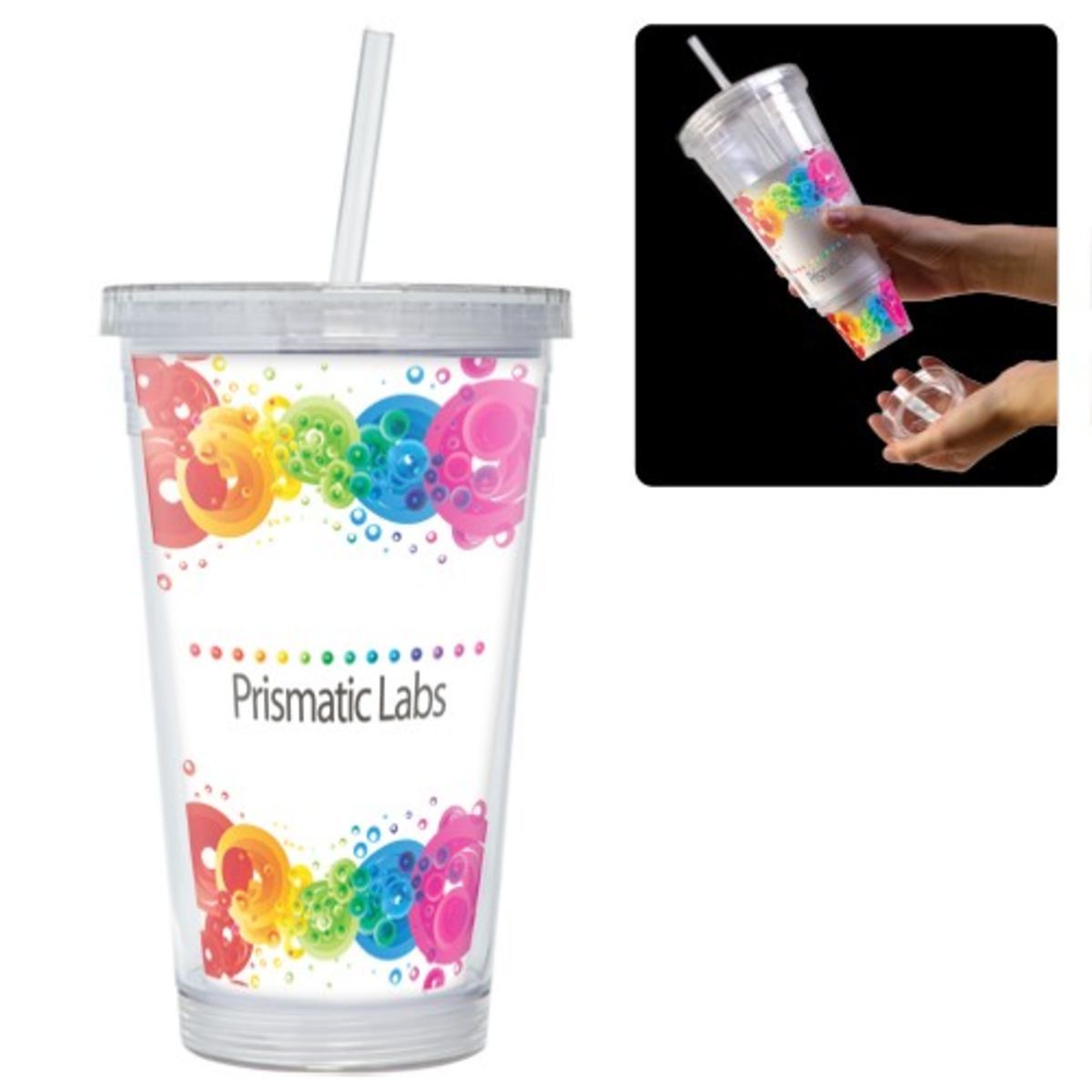 Tumbler w/Straw