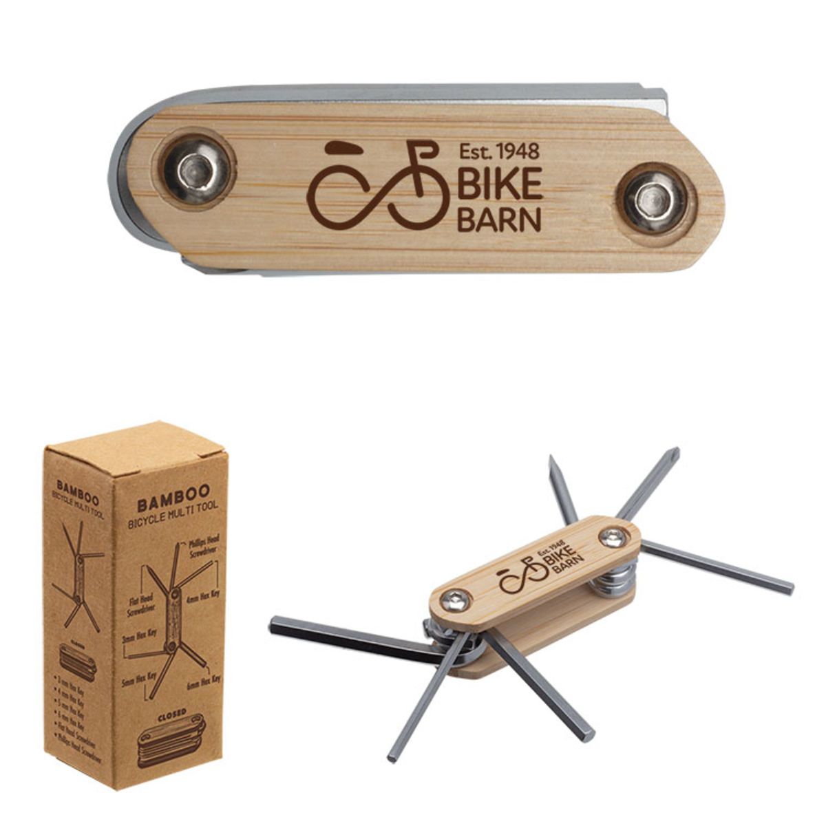 Bamboo Bicycle Multi Tool