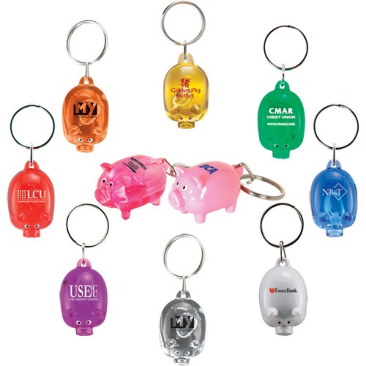 Mr. Piggy Keytag