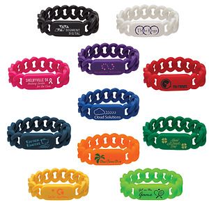 Silicone Link Wristband