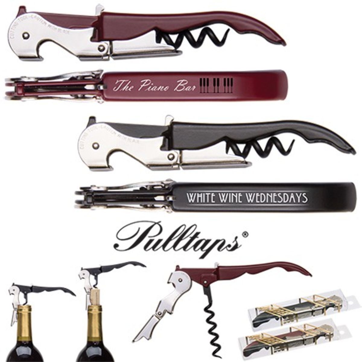 Pulltap's double hinged waiters corkscrew Inkmule