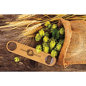 Wood Paddle Bottle Opener