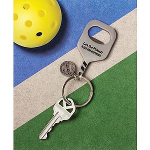 Pickleball Bottle Opener Keytag