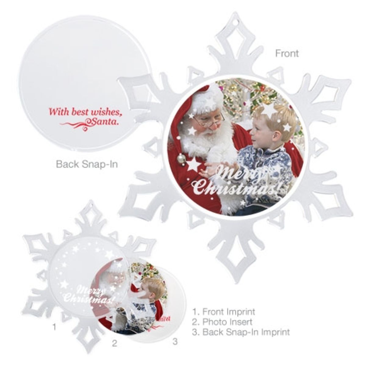 Snap-In Snowflake