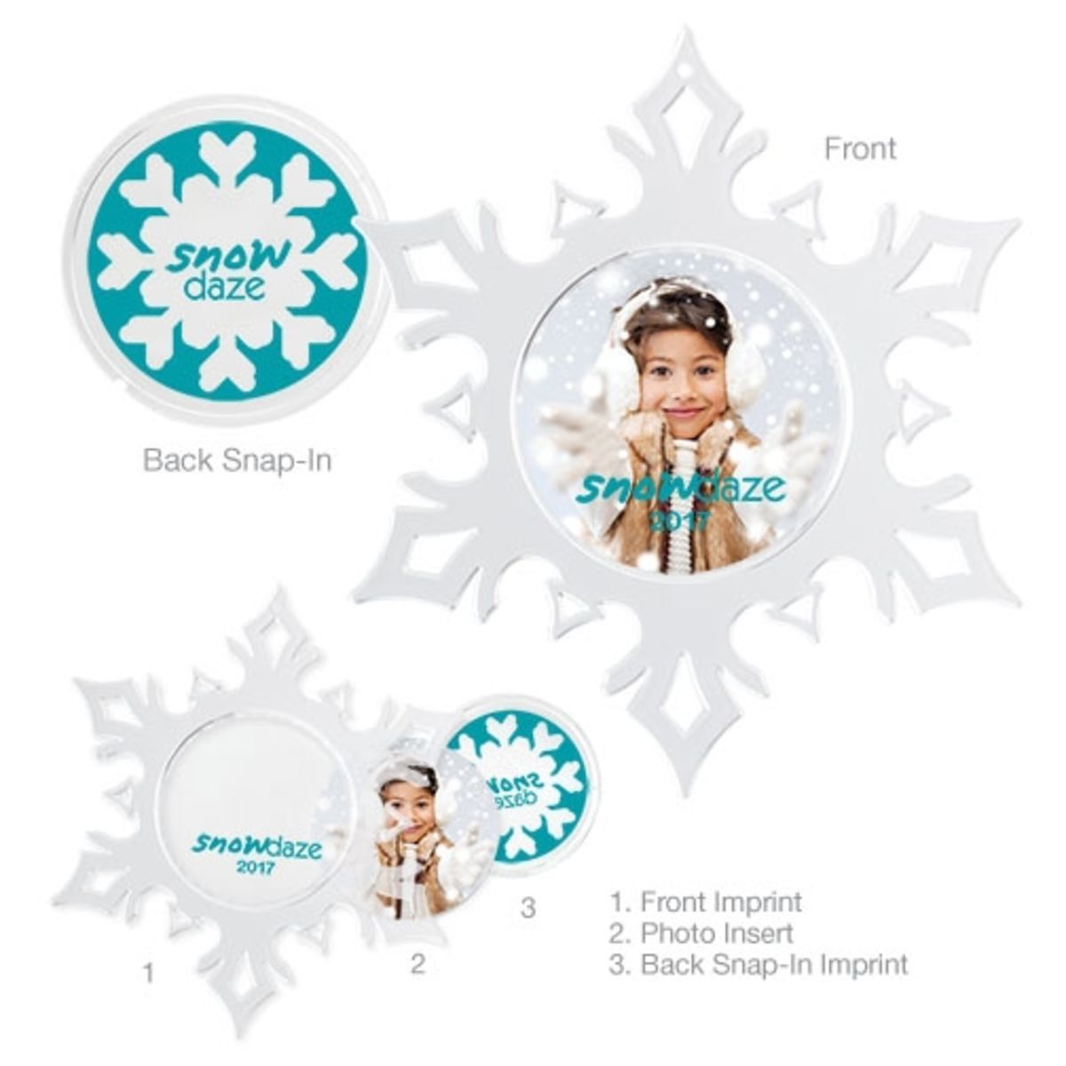 Snap-In Snowflake