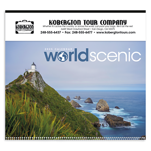 Triumph® Calendars World Scenic Calendar
