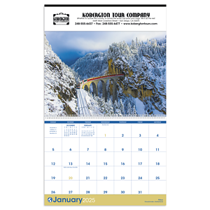 Triumph® Calendars World Scenic Calendar