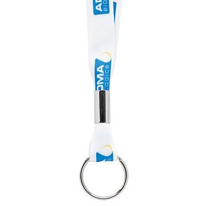 Good Value™ 1/2" RPET Fine-Print Lanyard