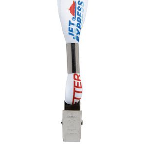 Good Value™ 1/2" RPET Fine-Print Lanyard
