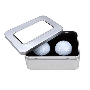 Titleist® 2-Ball Business Card Tin Pro V1®
