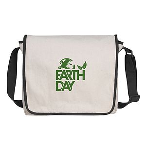 V Natural Cotton Messenger