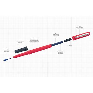 BIC® Grip Roller Pen