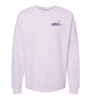 Building Crewneck Sweatshirt - Lavender
