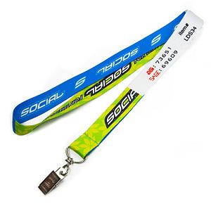 Dye-Sublimation Lanyards - 25 pcs Minimum
