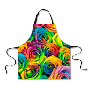 Sublimation Polyester Aprons w/ Custom Imprint & Pockets