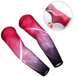 Dye-sublimated stretchy arm sleeves, Youth & Adult size