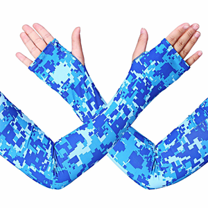 Dri-FIT moisture wicking Arm sleeves w/ Thumb Loop, Youth & Adult size