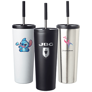 Galveston Stainless Steel Vacuum Tumbler, 26 ounces