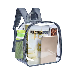Premium Clear PVC Stadium Approved Backpack
