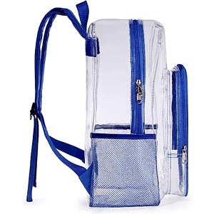 Heavy Duty Clear PVC Transparent Backpack