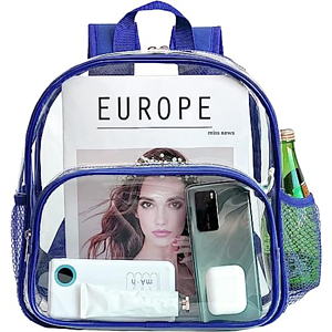 Travel Heavy Duty Clear Bag PVC Transparent Backpack