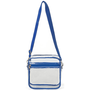 Stadium Approved Handbag Clear PVC Transparent Crossbody Bag