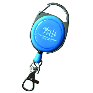Carabiner Badge Reel with Lobster Claw & Belt Clip