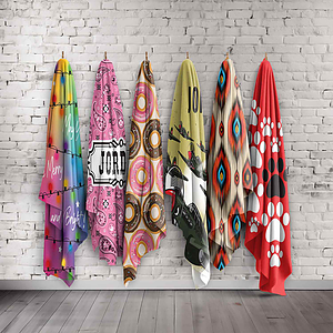 30" x 40" Sublimation Sherpa Throw Blanket