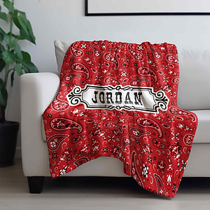 30" x 40" Sublimation Sherpa Throw Blanket