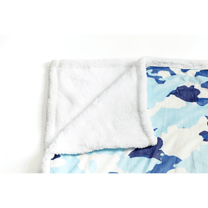 30x40 Velvet Plush Crystal Throw Sublimation Sherpa Blanket
