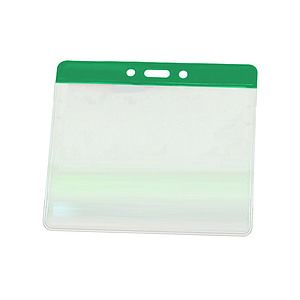 4x3" Top Color Coated Printed Badge Holder