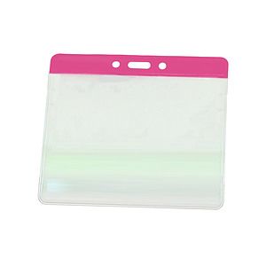 4x3" Top Color Coated Printed Badge Holder