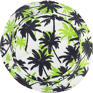 rPET Recycled 100% Polyester Sublimation Bucket Hat w/ Adjustable Drawstring